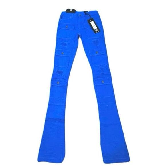 Doctrine Savant Super Stacked Jean Royal 34 - Thumbnail 4