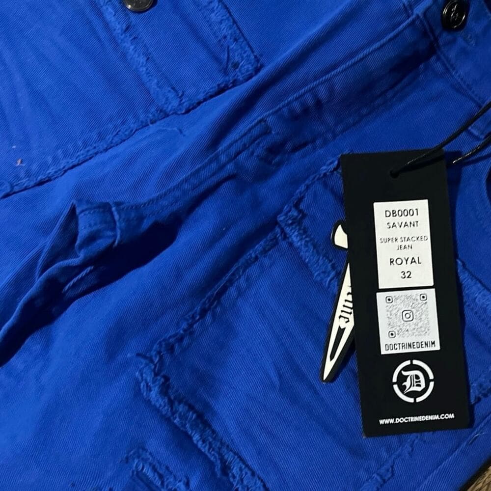 Doctrine Savant Super Stacked Jean Royal 32 - Thumbnail 3