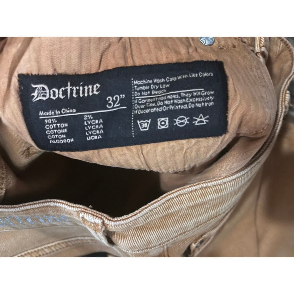Doctrine Classic Stacked Brown Superstack Size 32 - Thumbnail 3