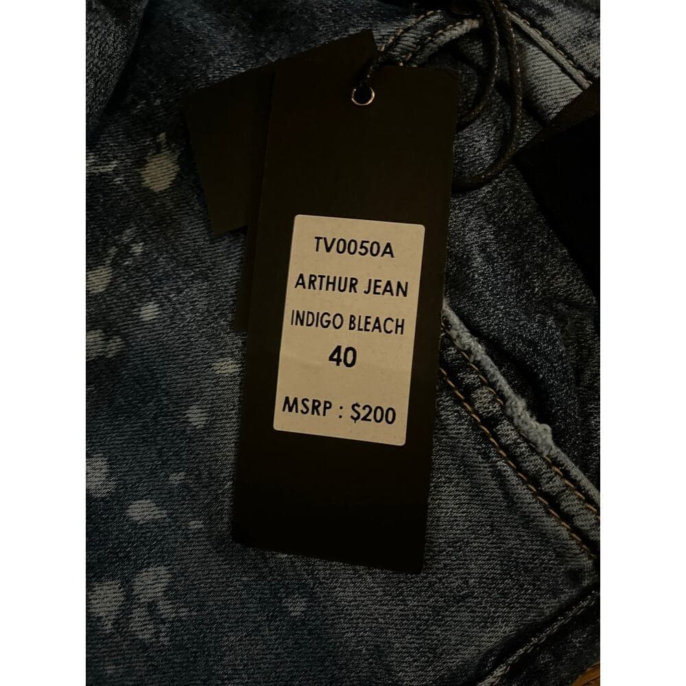 Si Tu Veux Superstack Arthur Jean Indigo Bleach Size 40 - Thumbnail 2