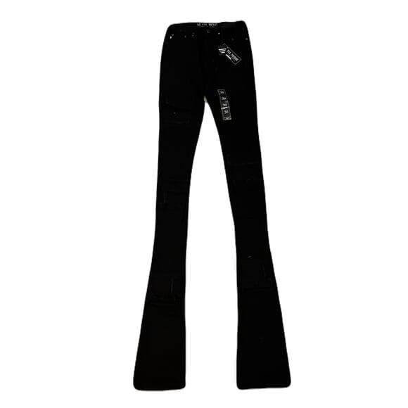 Si Tu Veux Brutini 23 Jean Jet Black Size 38 - Thumbnail 6
