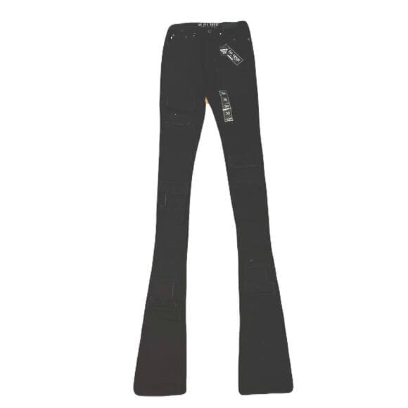 Si Tu Veux Brutini 23 Jean Jet Black Size 30 - Thumbnail 7