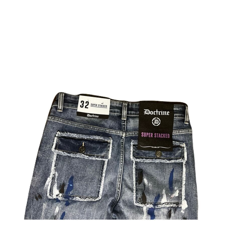 Doctrine Blue Superstack Size 32 - Thumbnail 3