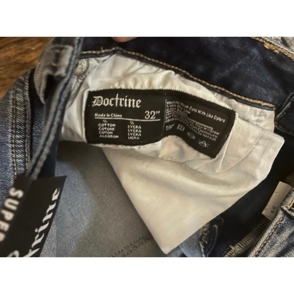 Doctrine Blue Superstack Size 32 - Thumbnail 2