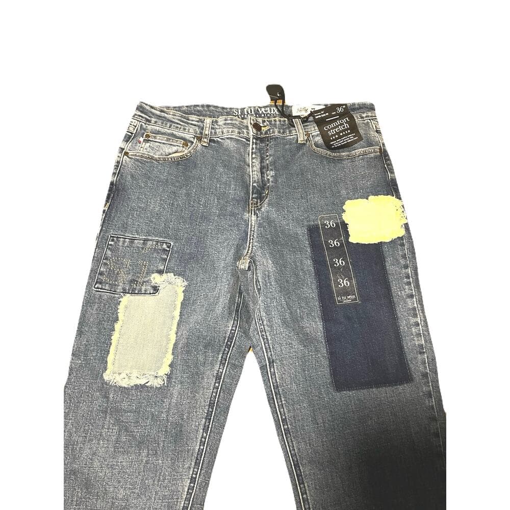 Si Tu Veux Billy Jeans Blue Size 36 - Thumbnail 4