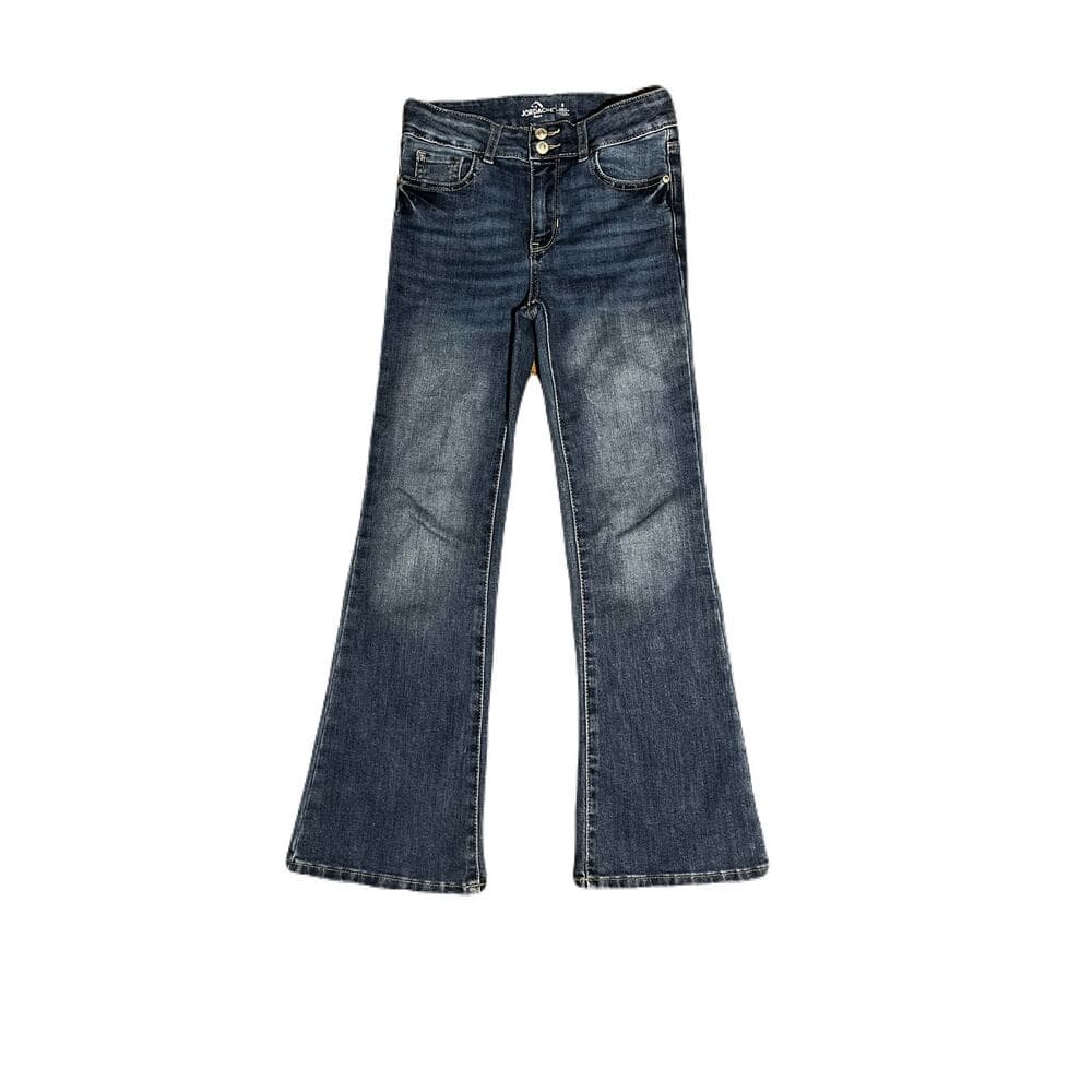 Jordache Flare Kids Blue Jeans Size 8 - Thumbnail 3