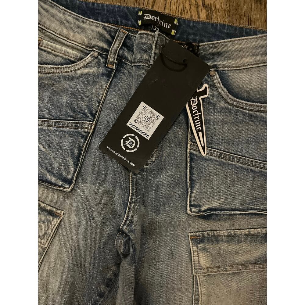 Doctrine Blue Superstack men’s Jean’s Size 32 - Thumbnail 2