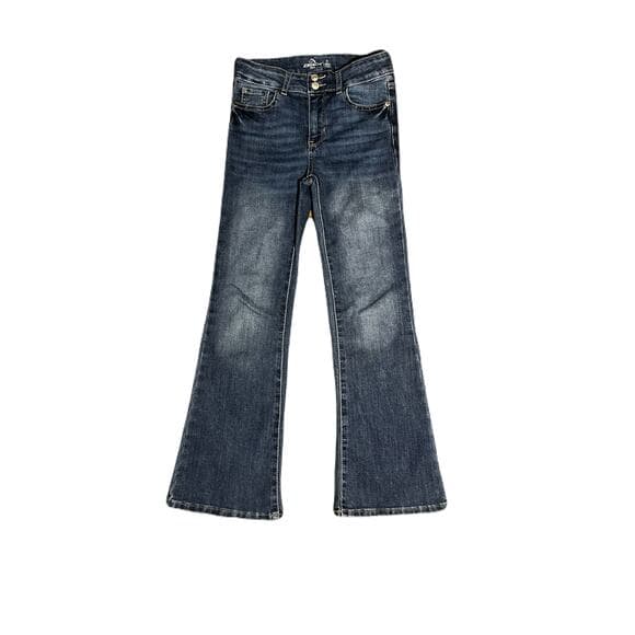 Jordache Flare Kids Blue Jeans Size 8 - Thumbnail 4