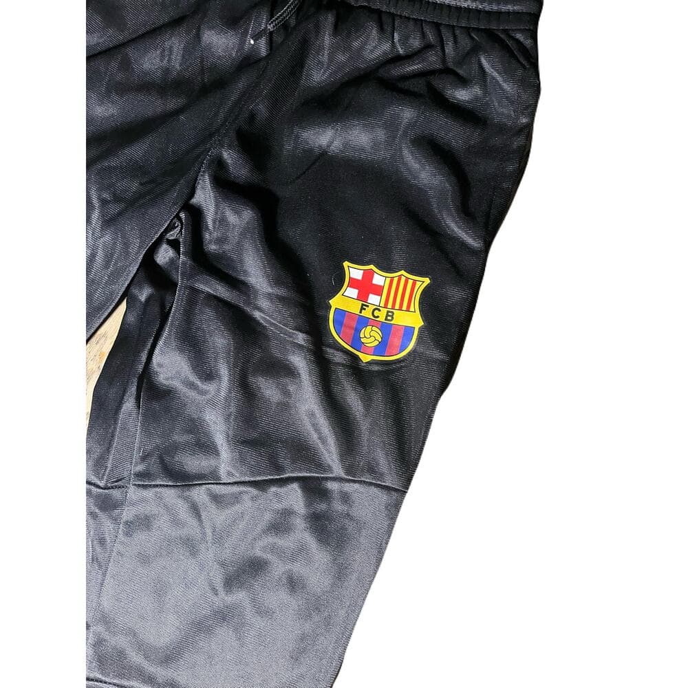 FCB Black Kids Sweatpants Size Medium - Thumbnail 2