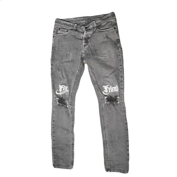 Si Tu Veux Gray Men’s Jean’s Size 32 - Thumbnail 4