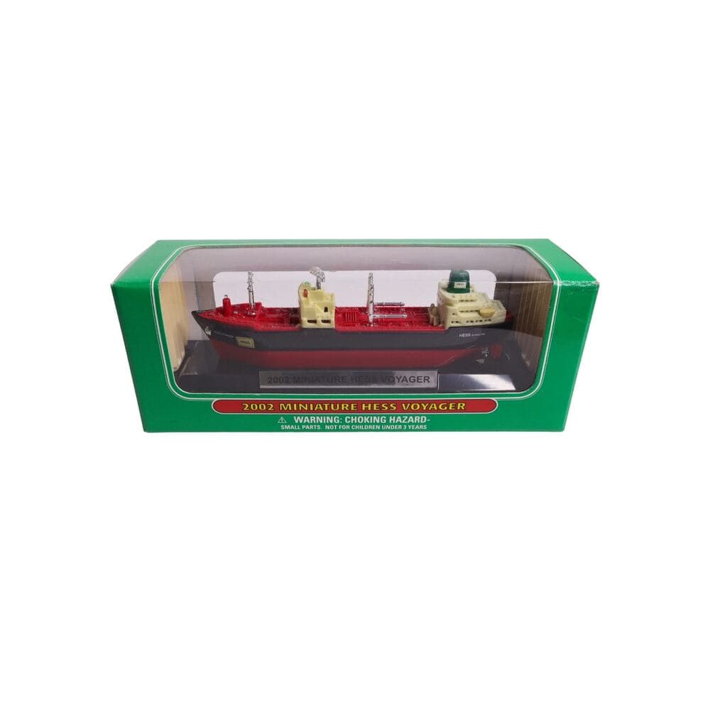 2002 Miniature Hess Voyager Ship In Box With Lights New - Thumbnail 5