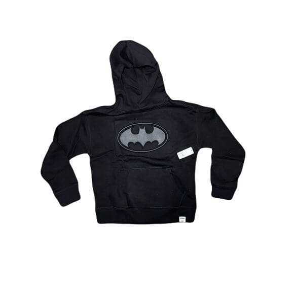 Batman Gap Kids Black Hoodie Size 10 - Thumbnail 5