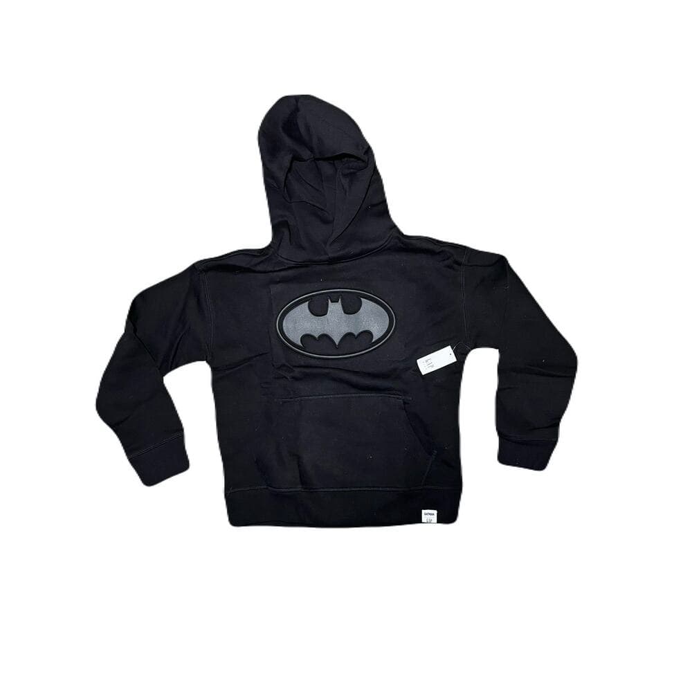 Batman Gap Kids Black Hoodie Size 10 - Thumbnail 4