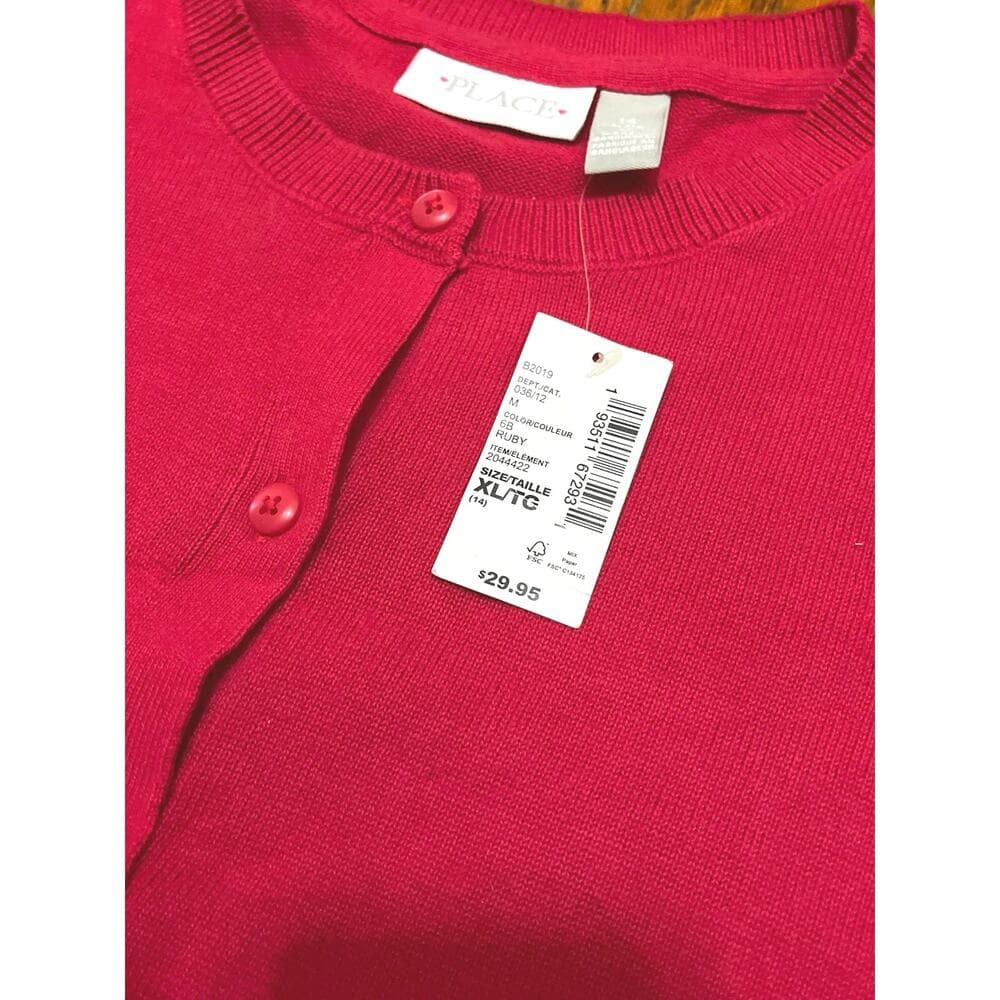 The children’s Place Red Sweatshirt Size 14 - Thumbnail 2