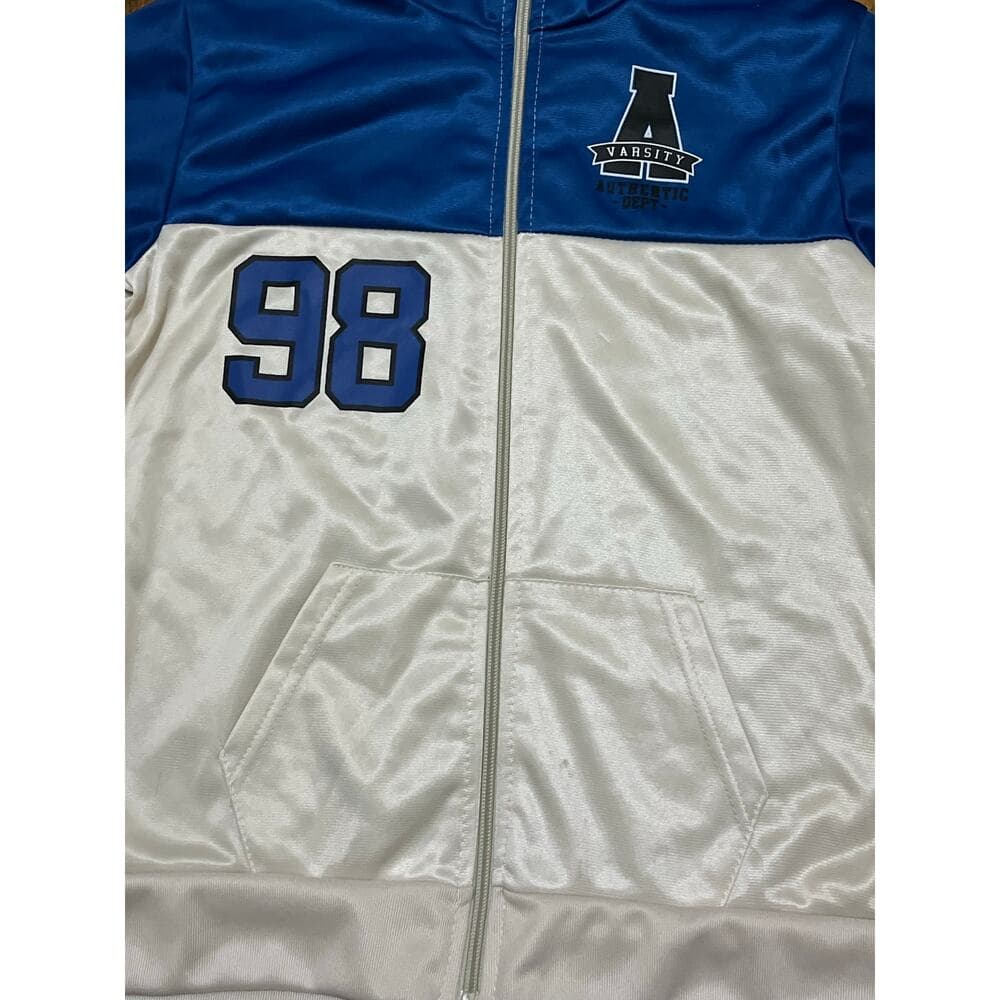Pro Athlete Boys Blue And White Sweater - Thumbnail 2