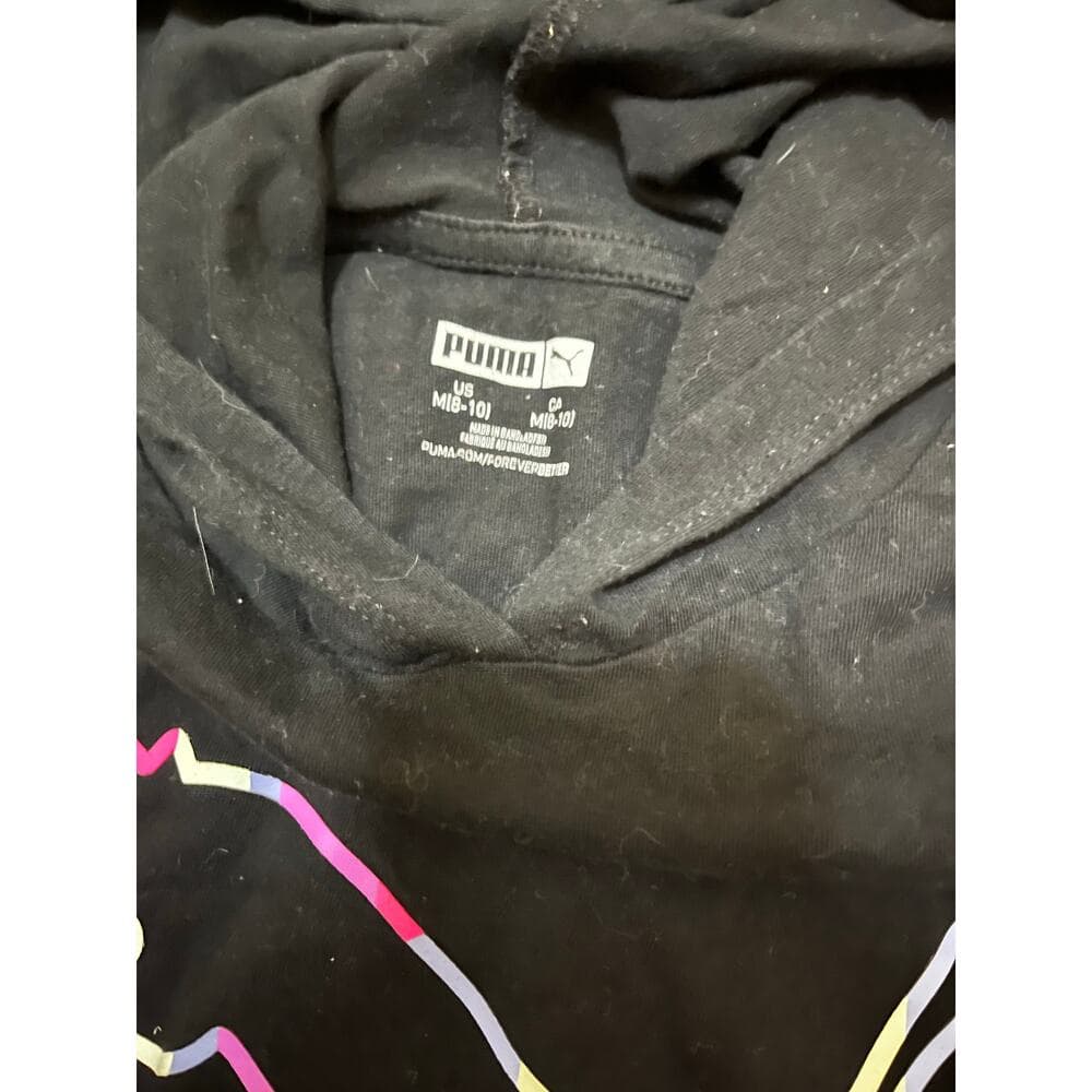 Puma kids Hoodie Sweater Size 7/8 - Thumbnail 2