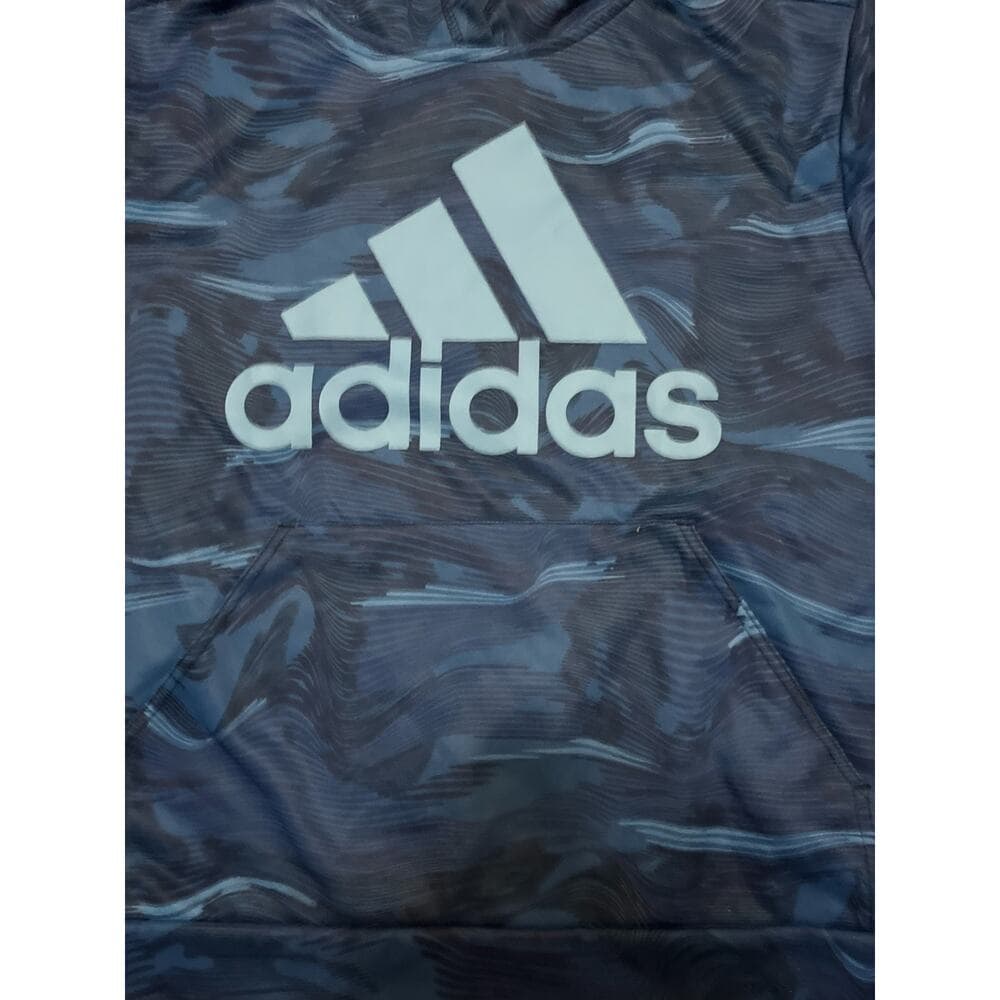 Adidas Blue kids Hoodie Size 14/16 - Thumbnail 3
