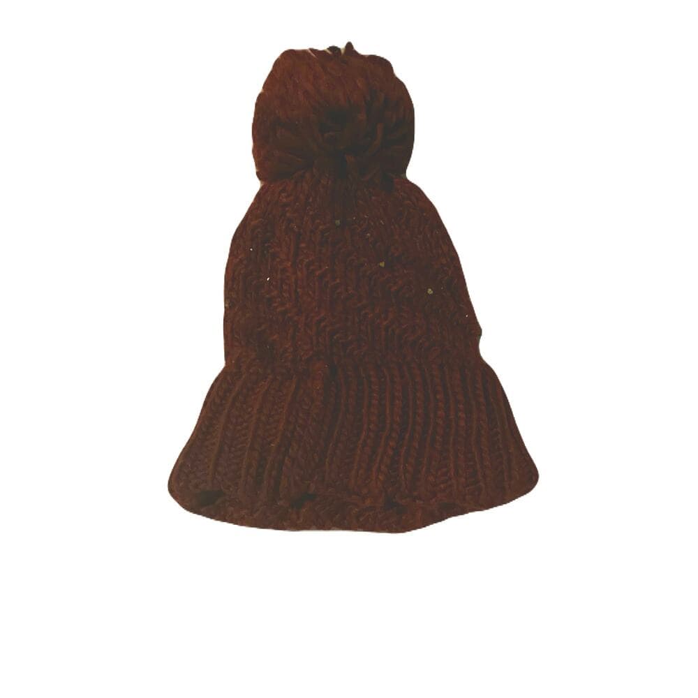 Women’s Beanie Hat burgundy - Thumbnail 2