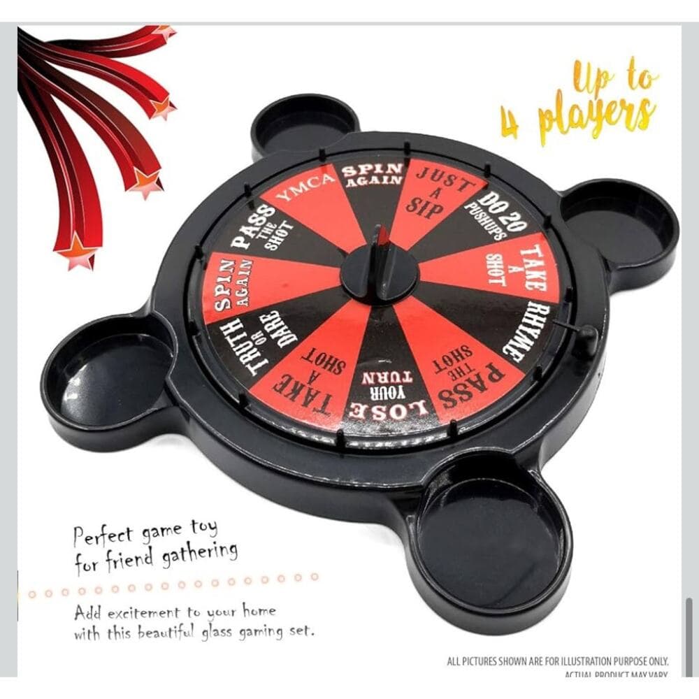 Roulette Shots Drinking Games Set for Adults - Thumbnail 2
