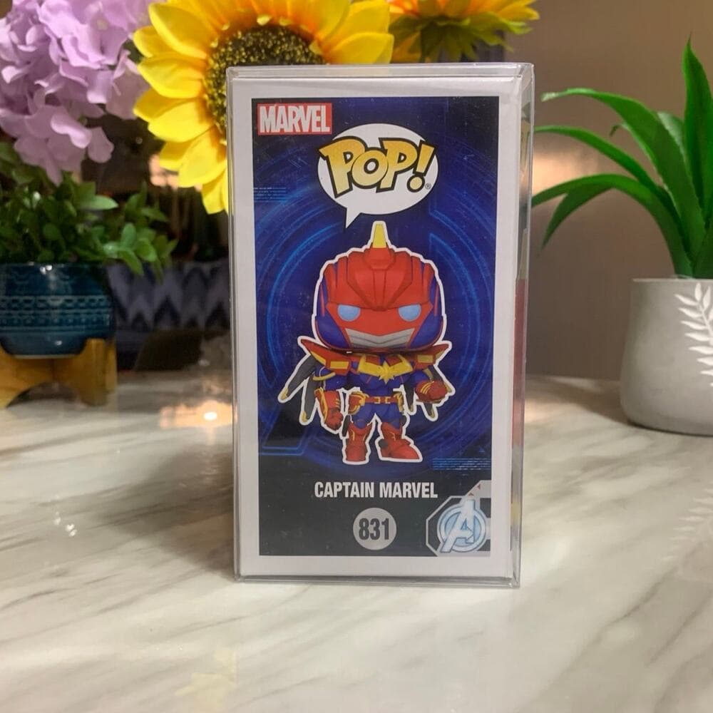 Funko Pop Captain Marvel #831 Marvel Avengers Mech Strike - Thumbnail 5