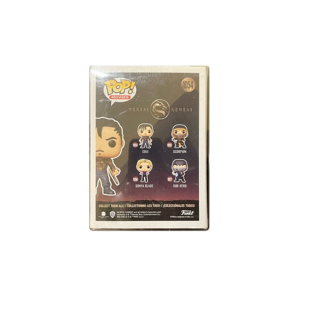 Cole Funko Pop 1054 Mortal Kombat - Thumbnail 4