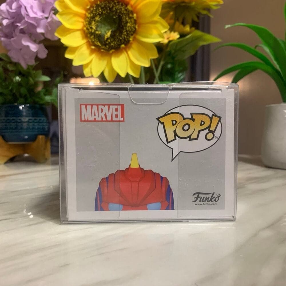 Funko Pop Captain Marvel #831 Marvel Avengers Mech Strike - Thumbnail 6