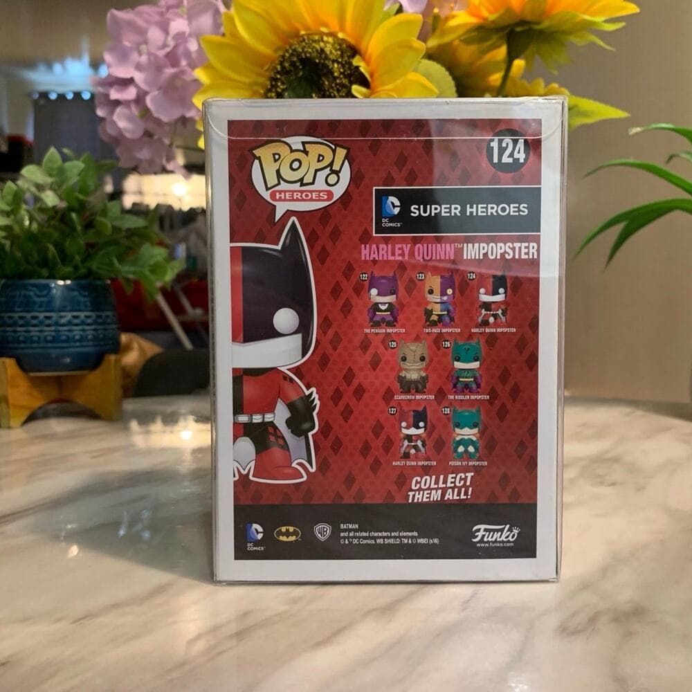 Harley Quinn Impopster #124 Funko Pop! Heroes Vinyl Figure New - Thumbnail 4