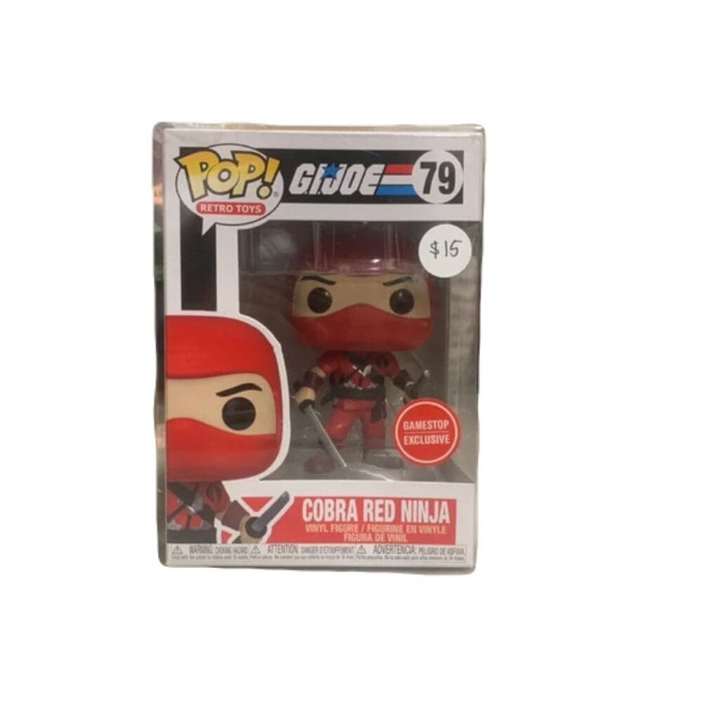 G.i.Joe Cobra Red Ninja Funko Pop 79 - Thumbnail 2