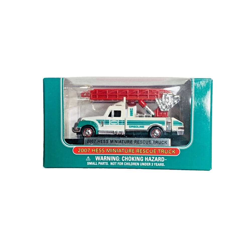 Vintage HESS 2007 SEALED Miniature RESCUE TRUCK Brand New! VERY NICE!! - Thumbnail 5