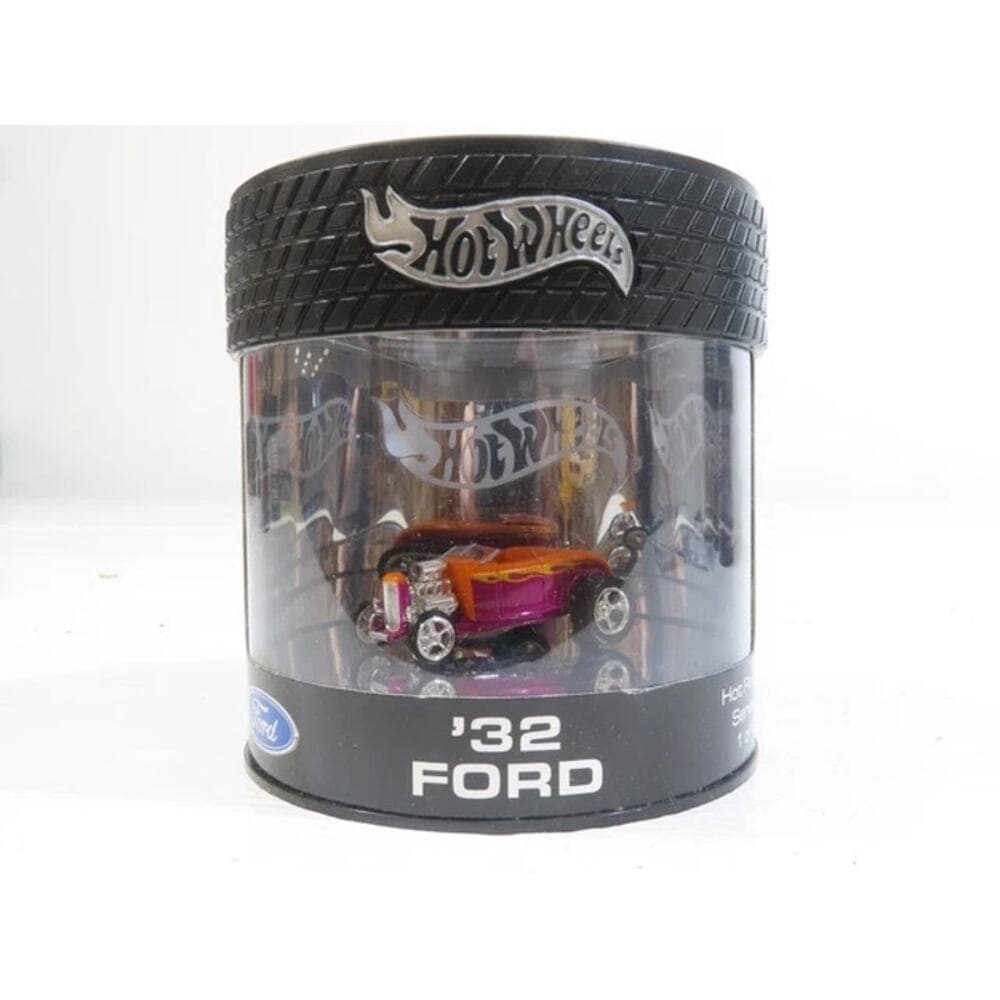 Hot Wheels C6747-0940 1932 Ford Hot Rod Series 1 of 4 Oil Can NIB - Thumbnail 3