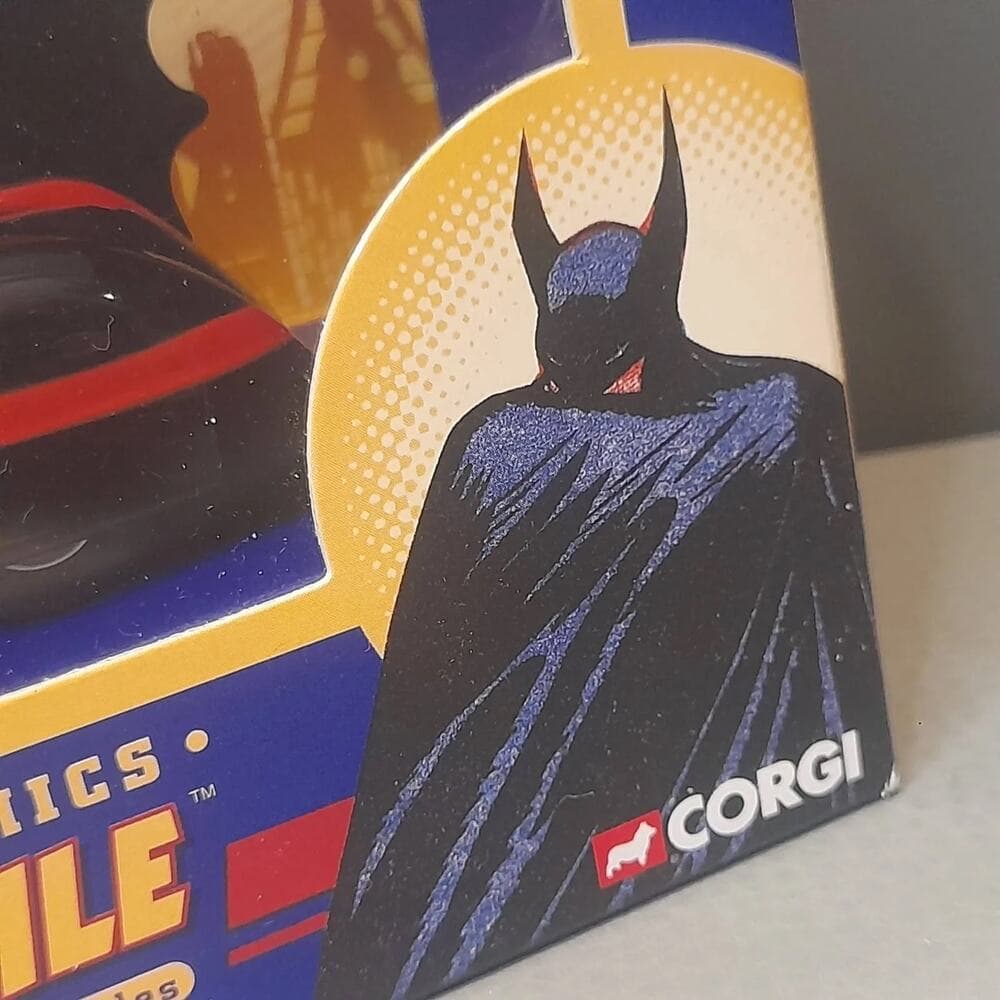 Batman 1940's DC Comics BMBV1 Batmobile Die-Cast Vehicle Corgi 2005 NEW - Thumbnail 5