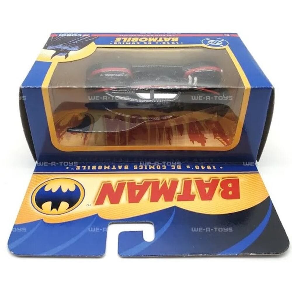 Batman 1940's DC Comics BMBV1 Batmobile Die-Cast Vehicle Corgi 2005 NEW - Thumbnail 2