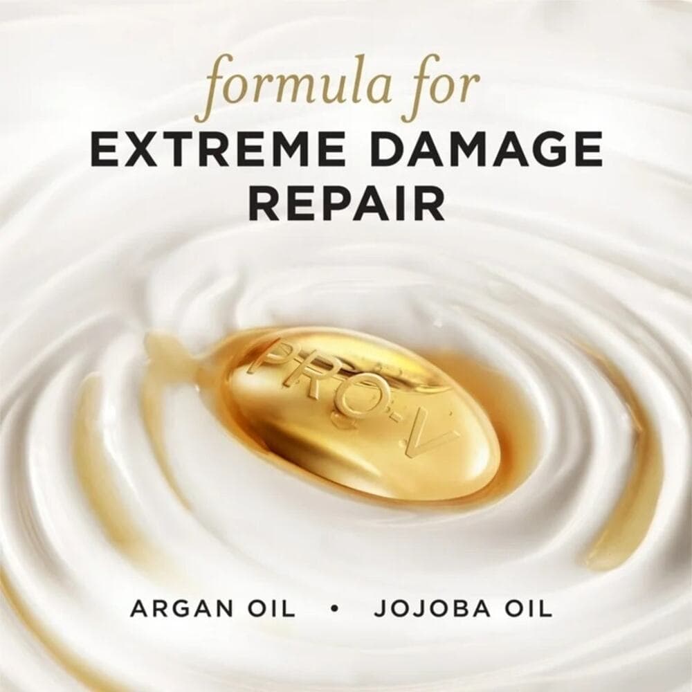 Pantene Pro-V Miracles Conditioner, Extreme Damage Care, Oil Blend, 10.9 fl oz - Thumbnail 4