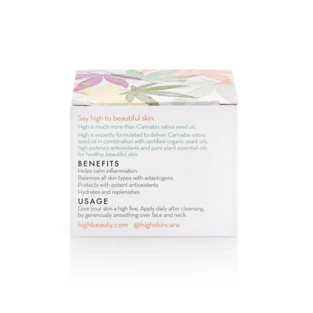 High Beauty High Five Cannabis Facial Moisturizer 1.7 oz