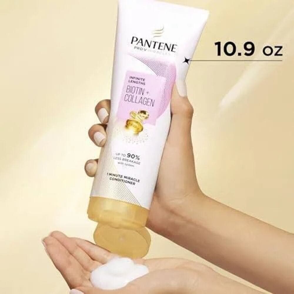 Pantene Infinite Lengths Biotin + Collagen 1 Minute Miracle Conditioner - Thumbnail 2