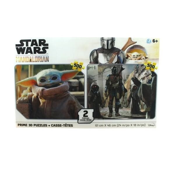Star Wars Disney The Mandalorian Prime 3D puzzles two puzzles - Thumbnail 2