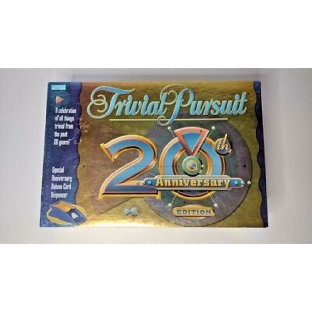 Hasbro Trivial Pursuit 20th Anniversary Edition Trivia Board Game NEW