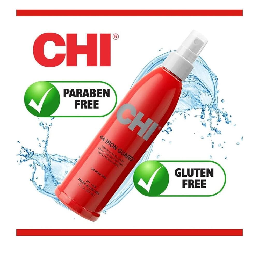 CHI 44 Iron Guard Thermal Protection Spray, Clear, 8 Oz - Thumbnail 6
