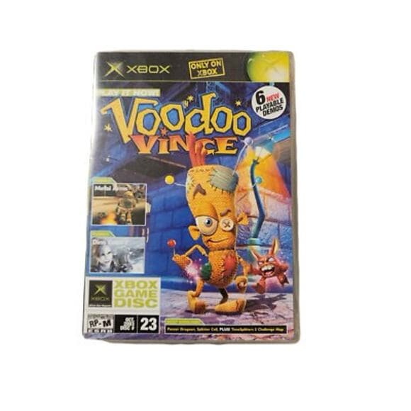 Voodoo Vince XBox Demo Game Disc October 2003 Disc Number 23 6 Playable Demos - Thumbnail 2