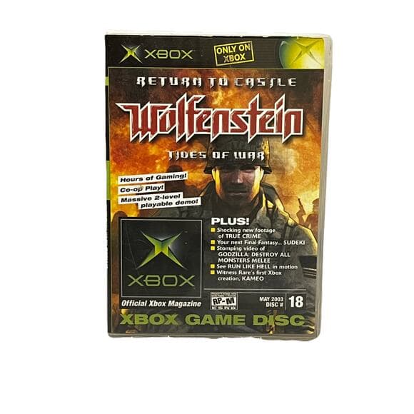 May 2003 Official Xbox Demo Disc 18 Return To Castle Wolfenstein - Thumbnail 4