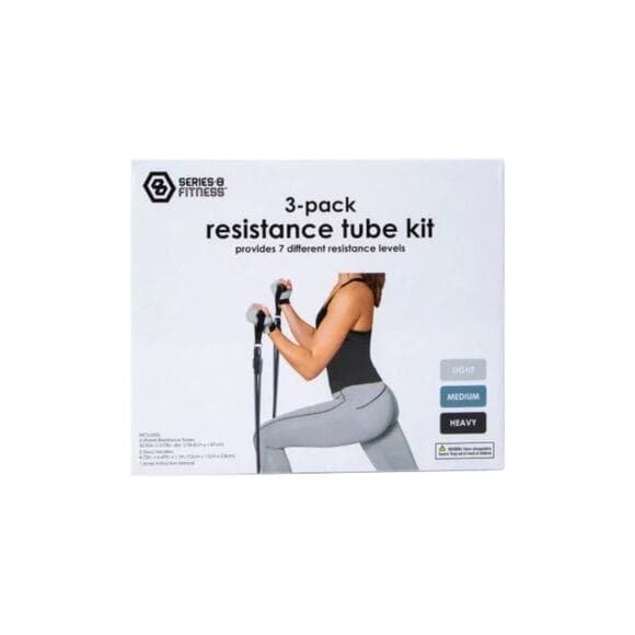 Series-8 Fitness Series-8 Fitness Resistance Tube Kit 3-Piece - Thumbnail 4