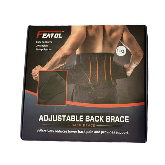 Adjustable Back Brace Brand New - Thumbnail 3