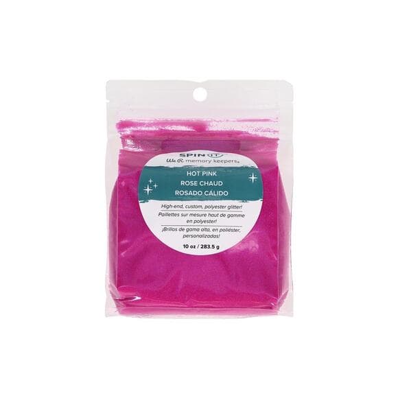 We R Memory Spin It Gltr 10oz Extra Fine Hot Pink - Thumbnail 3