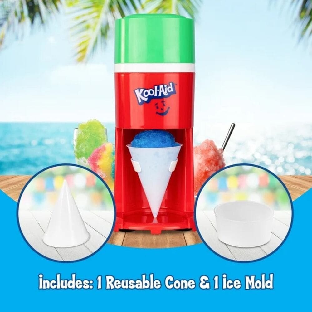 Kool-Aid Snow Cone Maker - Strawberry Red - Thumbnail 4
