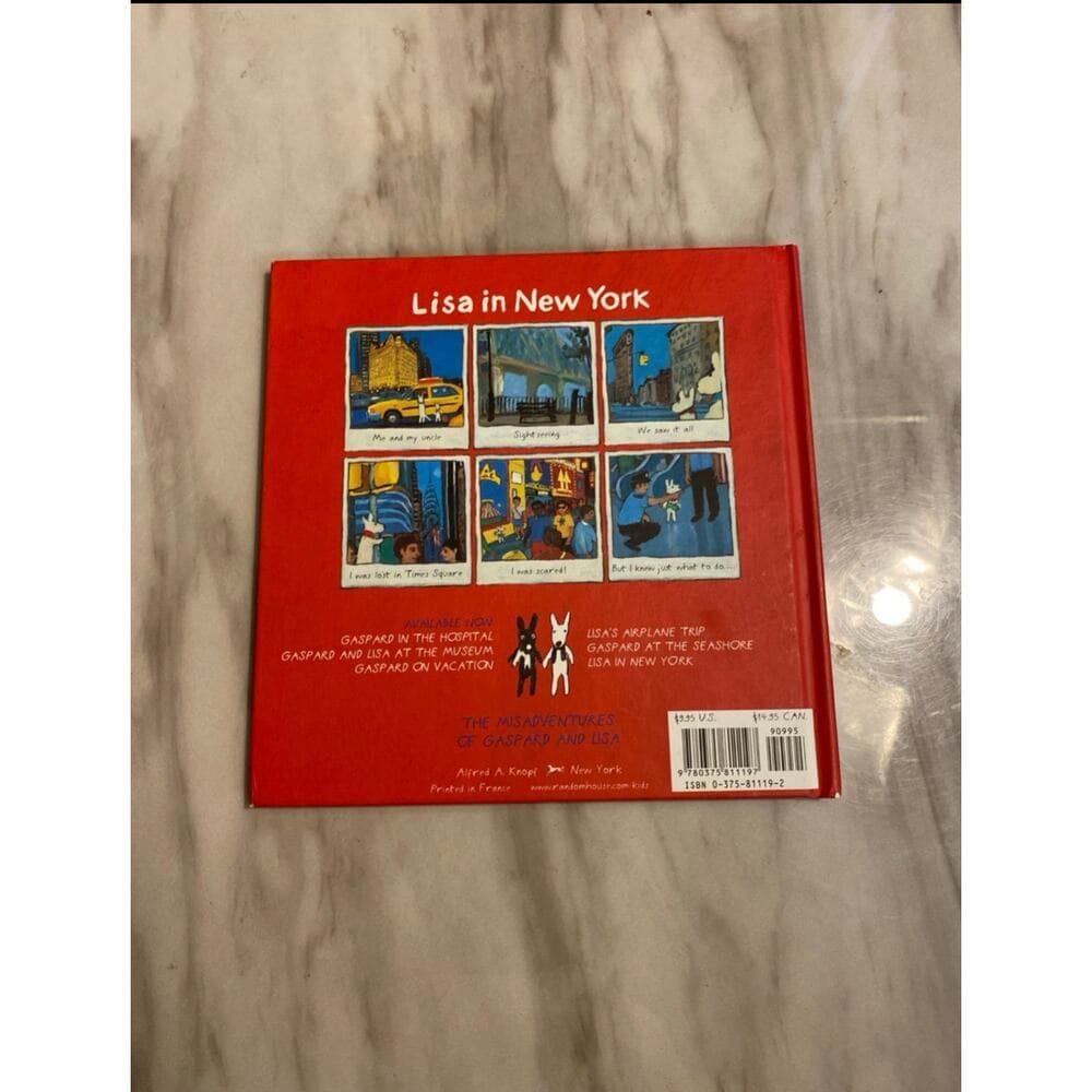 Lisa in New York hardcover book - Thumbnail 2