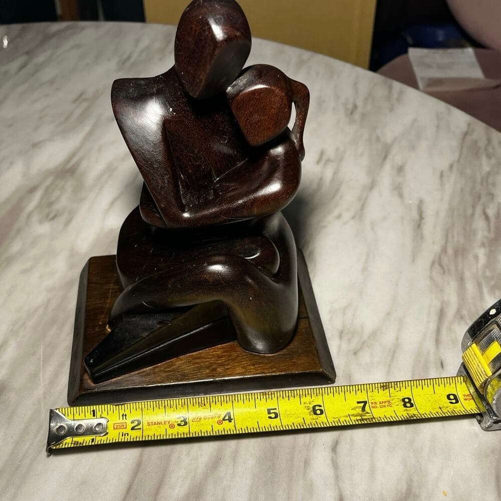 BN Beautiful Woman/Man/ Marble Figurine Sculpture Decor - Thumbnail 2