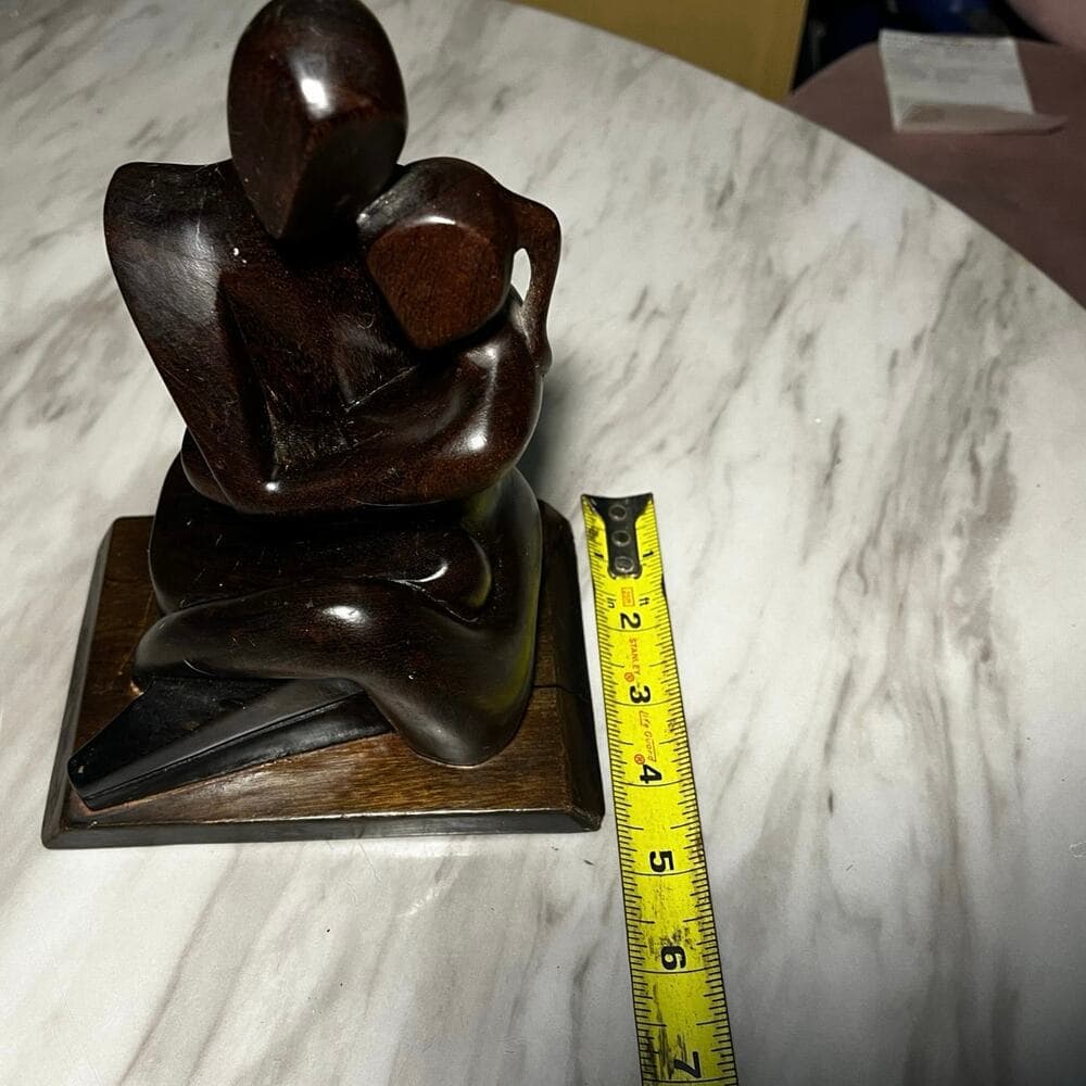 BN Beautiful Woman/Man/ Marble Figurine Sculpture Decor - Thumbnail 4