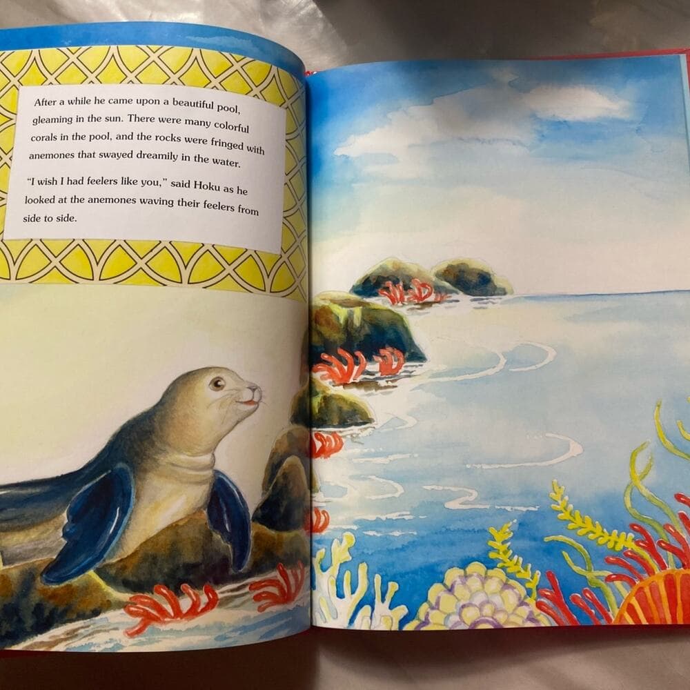 Hoku the seal three wishes hard cover book - Thumbnail 6