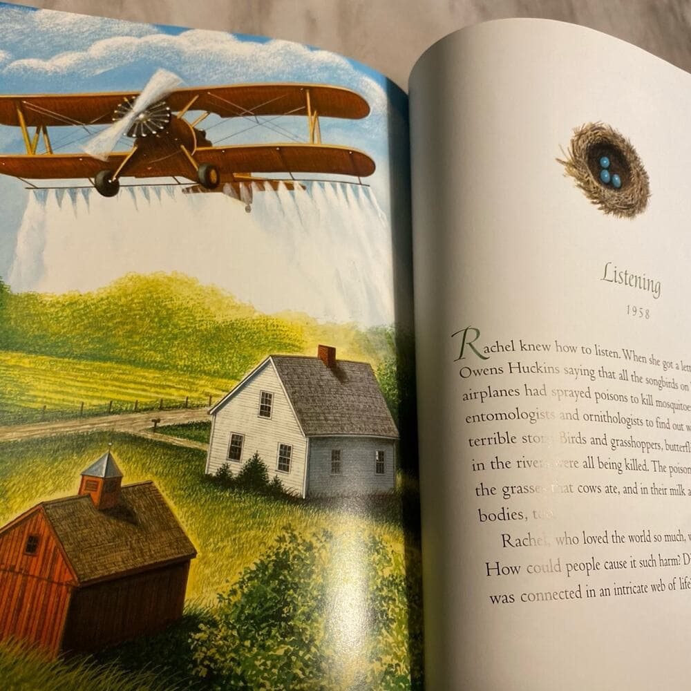 Rachel The Story Of Rachel Carson Hardcover book - Thumbnail 4