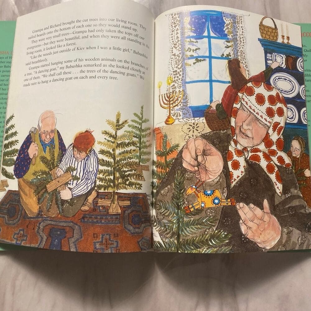 The trees of the dancing goats book in mint condition hardcover book - Thumbnail 4